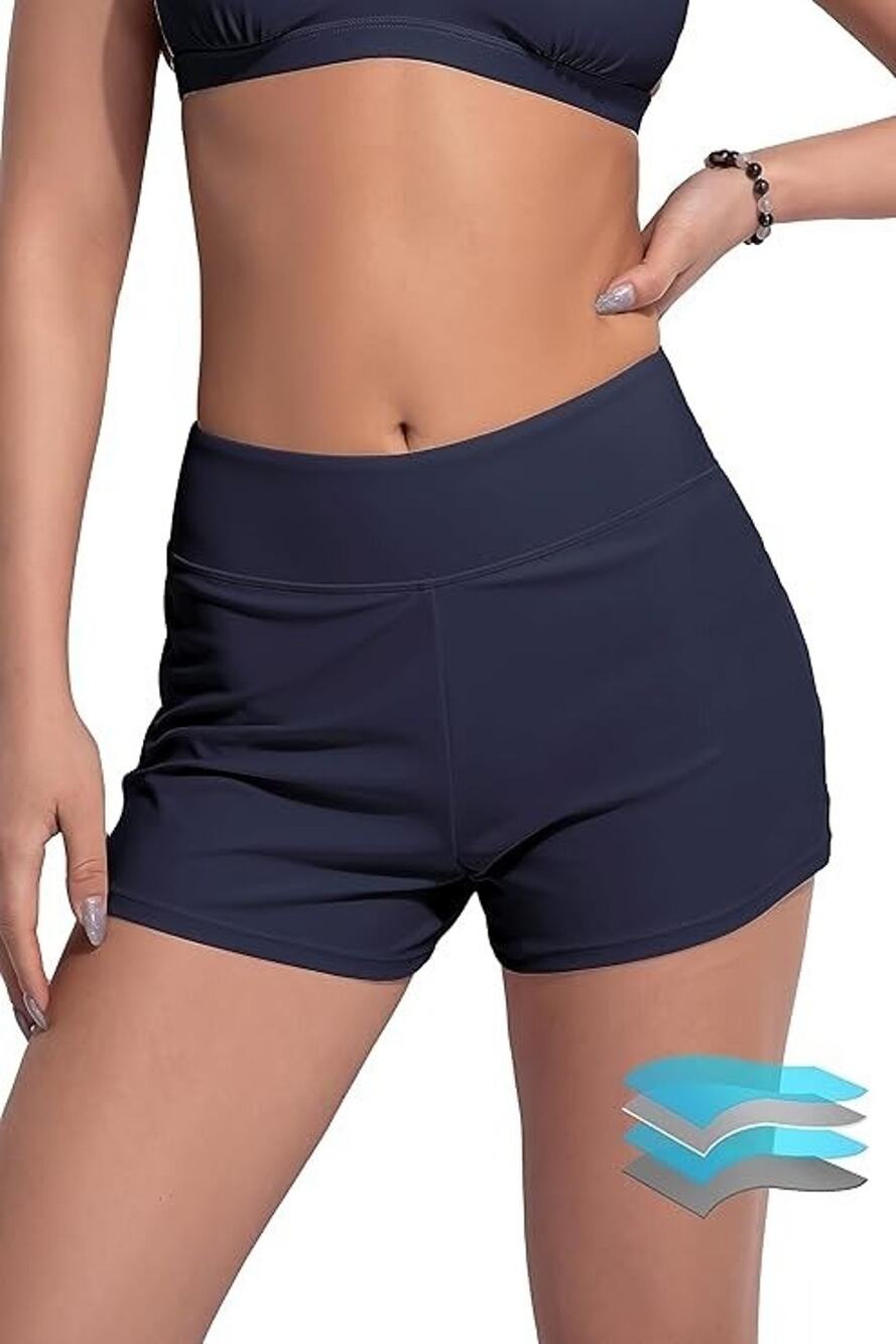 Beautikini Girls XL Period Swimwear Menstrual Leakproof Swim Shorts Quick Dry 3"
